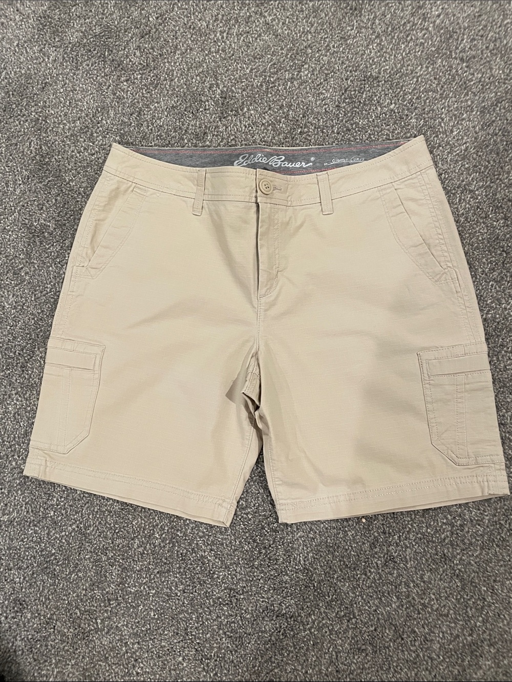 Eddie Bauer Women’s Khaki Cargo Shorts